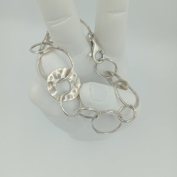 EUC ~ Silpada Silver Link Bracelet - Picture 4 of 16